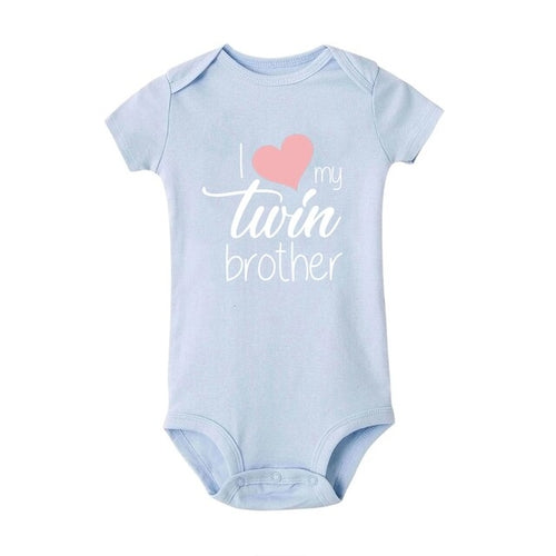 Summer Baby Twins Clothes Baby Boys Girls Sister | Baby Clothes Love