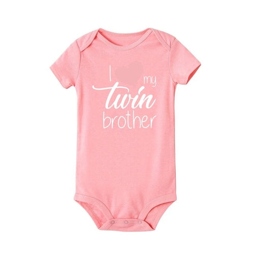 Summer Baby Twins Clothes Baby Boys Girls Sister | Baby Clothes Love