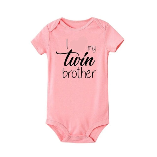 Summer Baby Twins Clothes Baby Boys Girls Sister | Baby Clothes Love