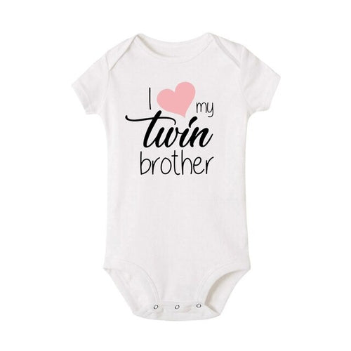 Summer Baby Twins Clothes Baby Boys Girls Sister | Baby Clothes Love