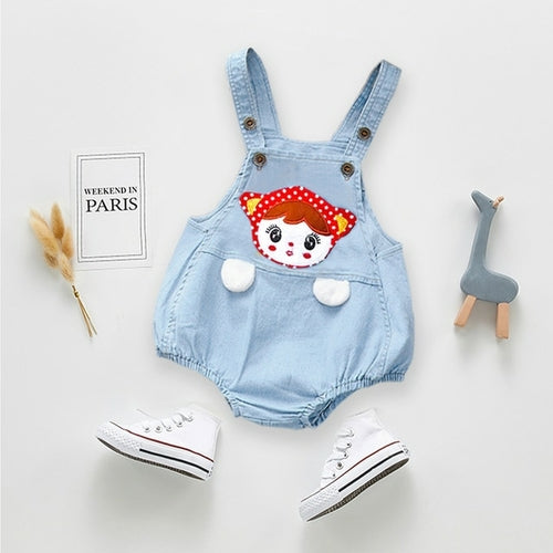 Ienens Kids Baby Jumper Boys Girls Clothes Pants Denim Shorts Jeans