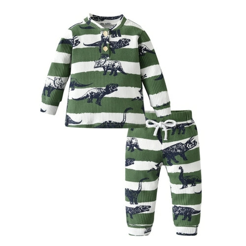 Infant Baby Boys Girls Clothes Newborn Autumn Long Sleeve Letter