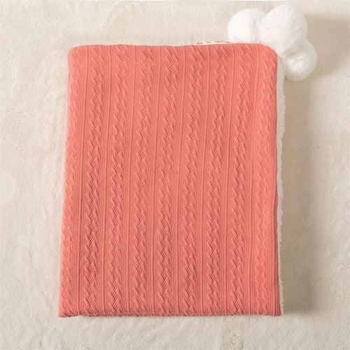 Personalized Baby/Toddler Cable Knit Blanket Embroidered with name or