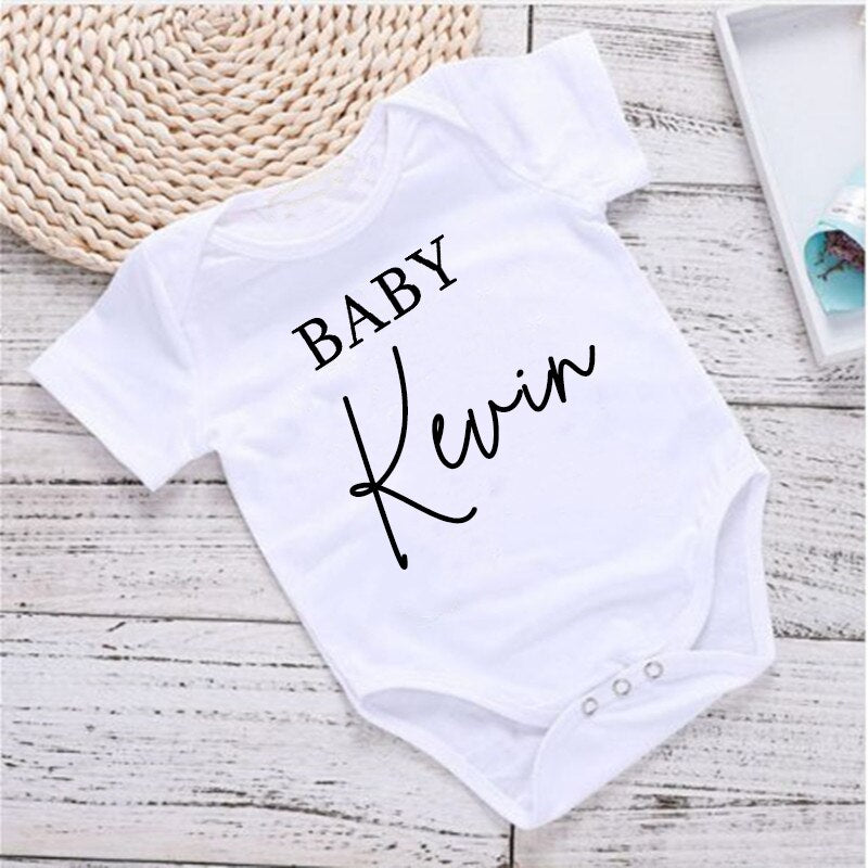 Personalized Newborn Baby Jumpsuit | Personalized Baby Bodysuit - Baby
