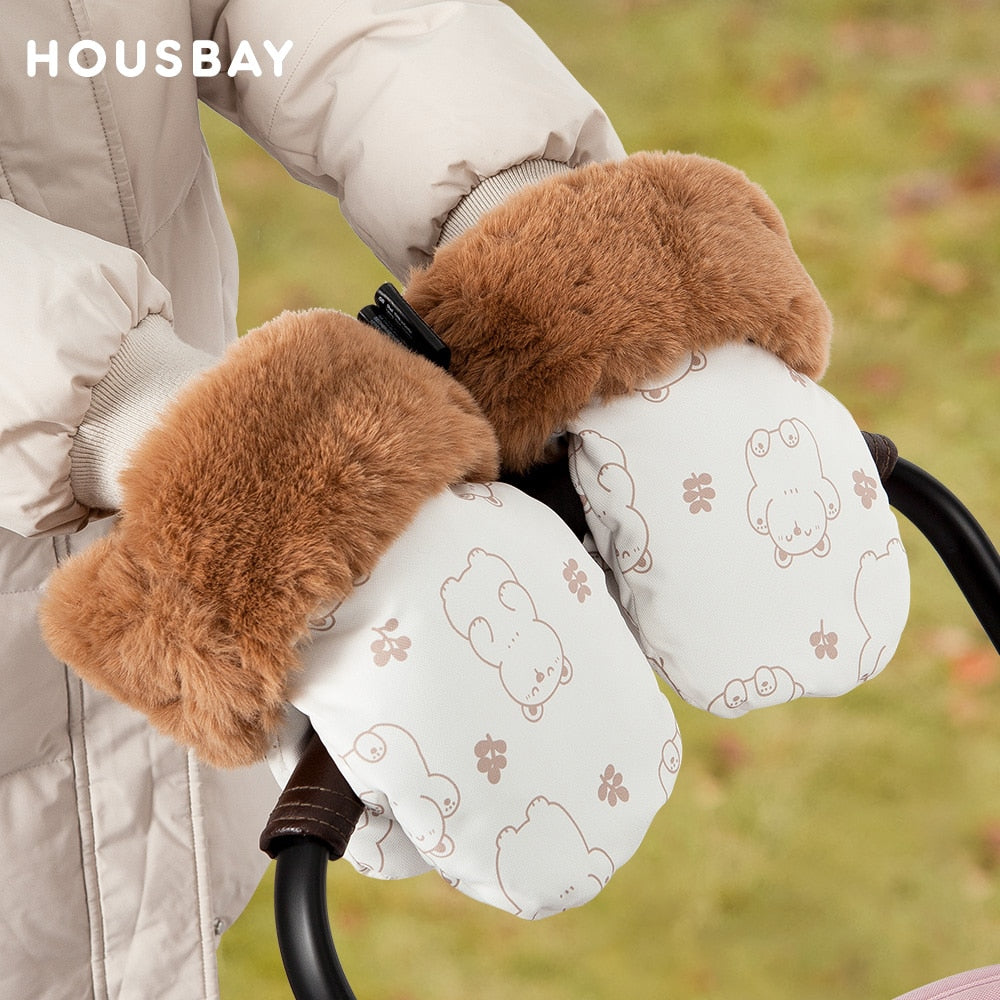 Winter Stroller Gloves | Baby Stroller Gloves | Stroller Accessories |