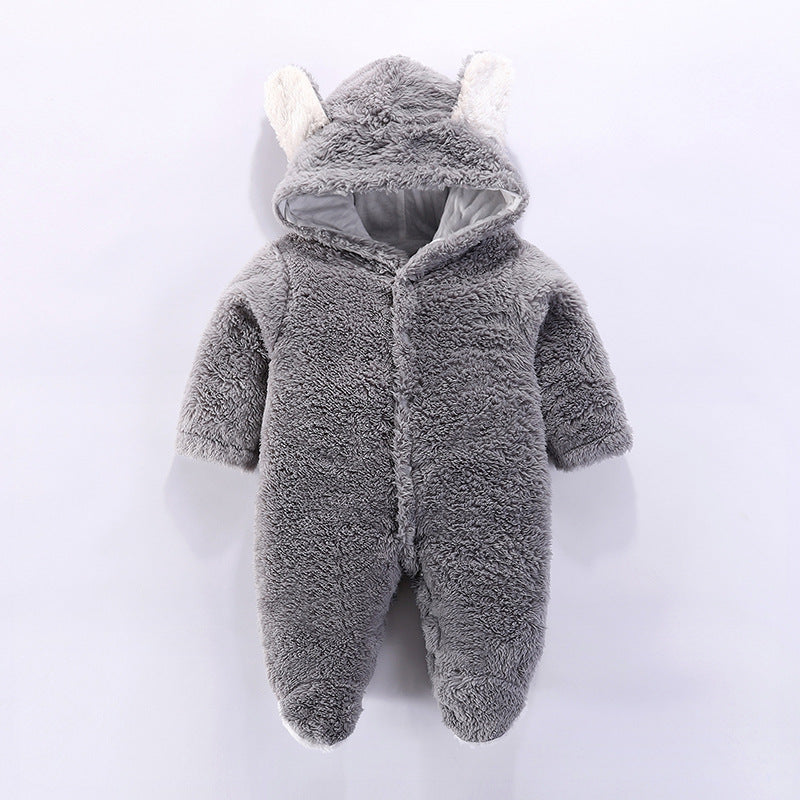 2023 Spring and autumn new baby onesie autumn and winter clothing baby crawling clothes newborn clothes go out clothes baby spring