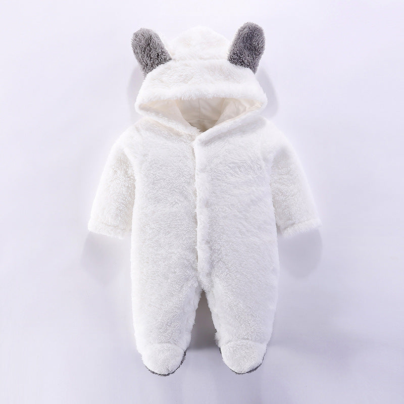 2023 Spring and autumn new baby onesie autumn and winter clothing baby crawling clothes newborn clothes go out clothes baby spring
