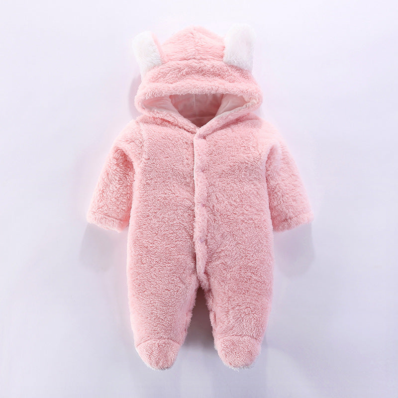 2023 Spring and autumn new baby onesie autumn and winter clothing baby crawling clothes newborn clothes go out clothes baby spring