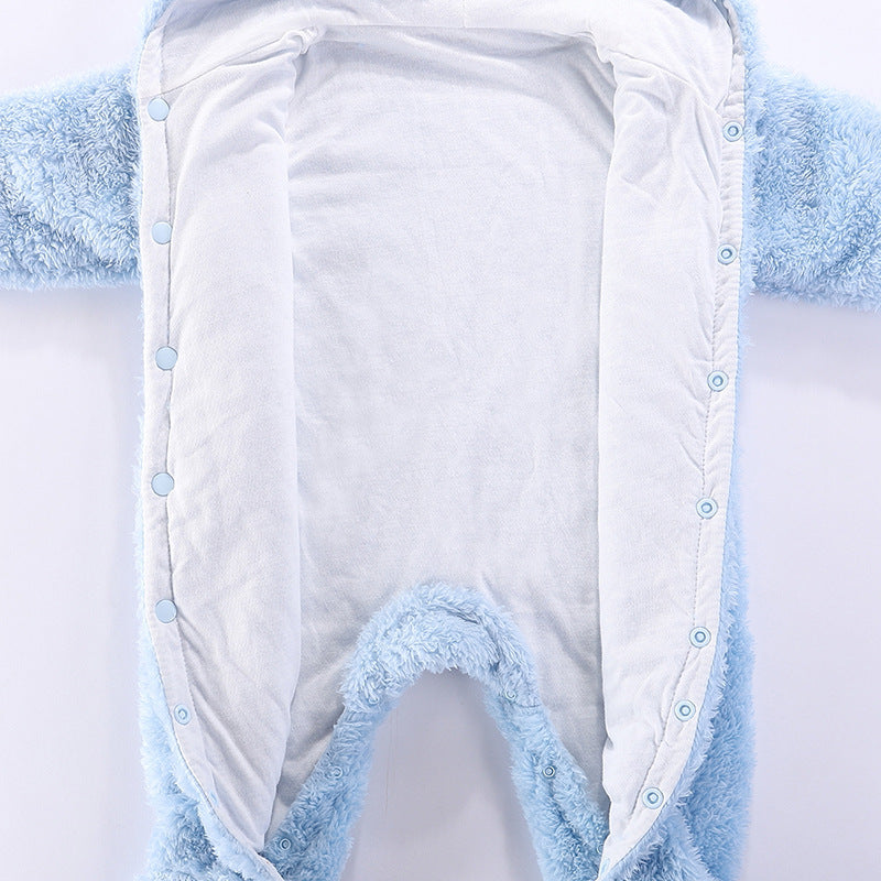 2023 Spring and autumn new baby onesie autumn and winter clothing baby crawling clothes newborn clothes go out clothes baby spring